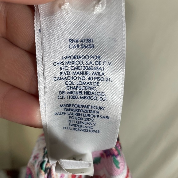 Womens's Chaps Paisley Button-Up Shirt Size Large - Picture 6 of 9